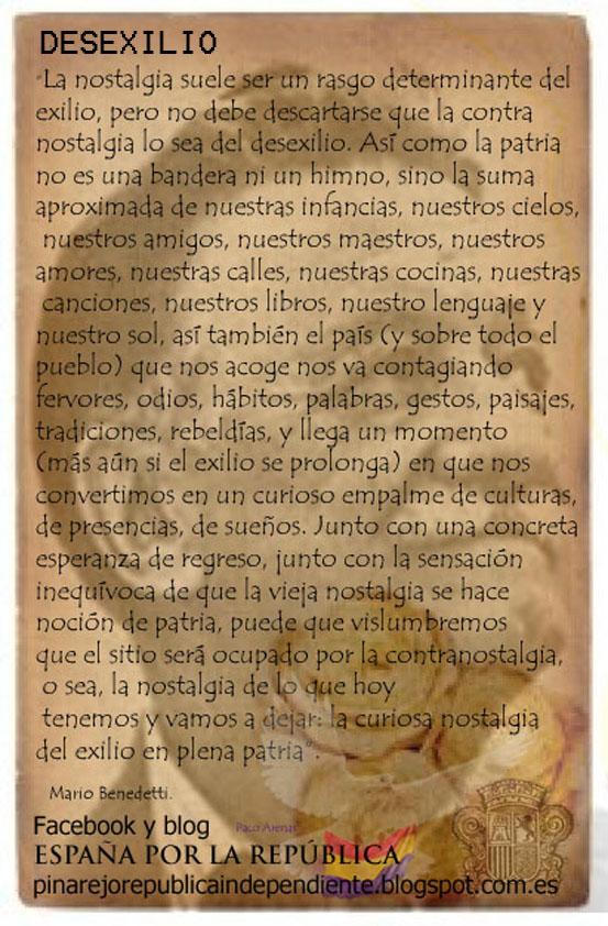 el desexilio el desexilio